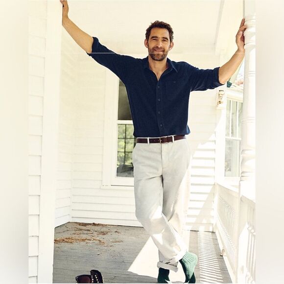 NWT J CREW Classic chino pant in Stone size 32/30 and 36/32, 30/30 avail - Picture 5 of 10